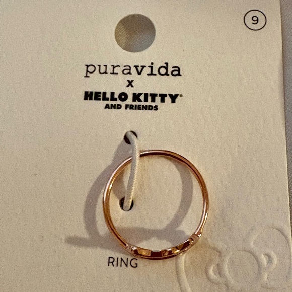 NWT darling Pura Vida x Hello Kitty Rose Gold Ring - Picture 3 of 4